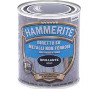 Hammerite Diretto Metalli non Ferrosi Nero 0.75 L