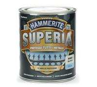 Hammerite Superia smalto metallo antiruggine interno e esterno, Brillante Bianco, 750 ml