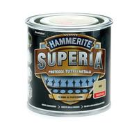 Hammerite Superia smalto metallo antiruggine interno e esterno, Metallizzato Oro, 250 ml