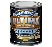 Hammerite ULTIMA 5379749 - Vernice protettiva per metallo, 750 ml, colore marrone cioccolato opaco RAL 8017