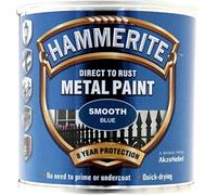 Hammerite Vernice metallica liscia, 250 ml, blu