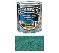 Hammerite Vernice protettiva in metallo, antiruggine, 0,7 l, martellato, colore a scelta 0,75 (martello verde)