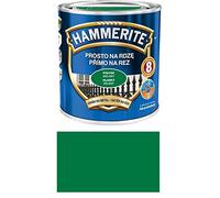 Hammerite Vernice protettiva per metallo, antiruggine, 0,7 l, colore: verde lucido