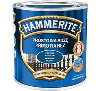 Hammerite Vernice protettiva per metallo, antiruggine, 0,7 l, colore: blu lucido