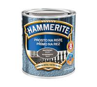 Vernice protettiva per metallo Hammerite, antiruggine, 0,7 l, colore a scelta, 0,75, Grigio
