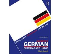 Hammer's German Grammar and Usage – Routledge