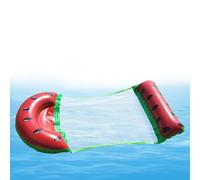 Hammock Float: Amaca galleggiante, Zattera Piscina Gonfiabile Per Adulti, Poltrona Anguria 4 in 1, Vagabondo Versatile, Giocattolo Acqua Divertente Per Nuoto, Spiaggia, Vacanze E Rilassamento