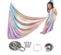 Hammock Yoga Swing 'amara | Set Di Swing Yoga Portatile | Hammock Imbracatura Di Inversione | Hammocks Di Fitness Leggero Per Danza 'antenna, Acrobazie | Attrezzatura Per Esercizi All'a