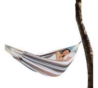 Hammocks for Adults Thickened Fabric Striped Design Sturdy Construction | Albero Hammock for Patio Backyard Indoor Outdoor