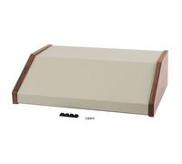 Hammond 1456PK4WHCWW Cassa Inclinata 265x356x109,5mm Legno/Alluminio Noce/Beige