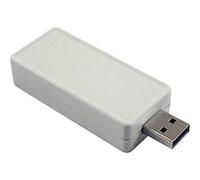 Hammond Electronics 1551USB2CLR - Alloggiamento USB 50 x 25 x 15,5 ABS trasparente, 1 pezzo