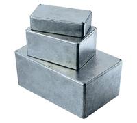 Hammond Electronics 1590F - Alloggiamento universale in alluminio pressofuso, 187,5 x 187,5 x 67 mm
