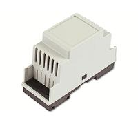 Hammond Electronics 1597DIN2GY - Custodia per guida DIN in policarbonato, 90 x 35 x 58, 1 pezzo, colore: Grigio chiaro