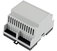 Hammond Electronics Contenitore da guida DIN 90 x 70 x 58 Policarbonato Grigio