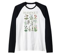 Hamnet Botanical Illustration Maglia con Maniche Raglan