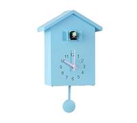 HAMON Orologio da parete a cucù moderno con pendolo, orologio da parete a cucù con funzione di riposo notturno, per casa, soggiorno, cucina, ufficio, decorazione foresta nera, vintage, orologio da