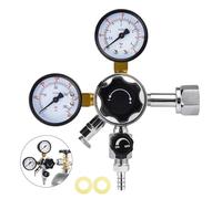 HAMON Regolatore di Pressione Principale CO2 Doppio manometro W21.8 Regolatore di Pressione Regolatore di CO2, regolatore di Birra alla Spina per distributore di Birra