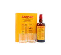 Hampden Estate - Overproof Rum 70cl 60% ABV Glass Pack