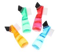 HAMPPLIES 1 Set Falso Spazzolino Da Denti Piccolo Mini Spazzola Per La Pulizia Mini Personale Adulti Testina Piccola Dello Spazzolino Da Denti Spazzolino Da Denti Falsi Plastica 4 Pezzi