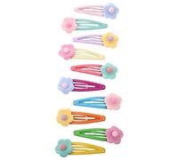 HAMPPLIES 10 pezzi Fermagli Color con Decoro Clip per e Ragazza Accessori Moda per Acconciature Quotidiane e Festive