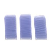 HAMPPLIES 100 Pezzi Cassette per Inclusione Biopsia Base con Coperchio Veloce Congelamento Resistente Basse Temperature per Laboratori di Patologia e Istologia