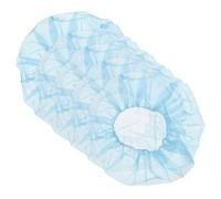 HAMPPLIES 100 pezzi Cuffie per Capelli Usa e Getta Traspiranti Copricapo Leggero in Tessuto Non Tessuto per Cucine Laboratori e Servizi Alimentari Protezione Igienica per Workshop e