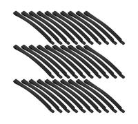 HAMPPLIES 100 Pezzi Metal Bobby Pins Bow Bend Non-slip Hair Clips For Thick And Long Hair Styling Accessories