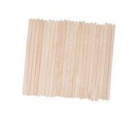 HAMPPLIES 100pezzi Bastoncini Di Cera in Legno Monouso Per Depilazione e Maschera Di Bellezza Resistenti e Sicuri Da Usare Adatti Tutte Le Cere Depilatorie