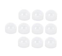 HAMPPLIES 10pezzi Box Porta Ciucci Contenitore Trasparente Per Ciucci Porta Ciuccio e Antipolvere Scatola Multiuso Per Alimenti