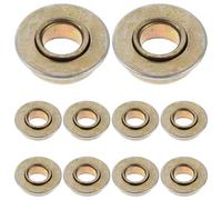 HAMPPLIES 12 Pezzi Cuscinetti Forcella Scooter in Acciaio Set per Ruote Anteriori Sedia a Rotelle Piastra Girevole Resistente e Supporto Stabile per Ausili Mobilità Uso Ospedaliero e