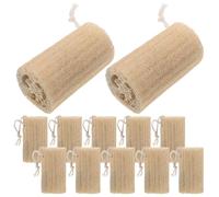 HAMPPLIES 12 Pezzi Di Luffa Luffa Per Doccia Spugna Da Doccia Per La Schiena Esfoliante Cuscinetto Esfoliante