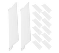 HAMPPLIES 14 Pezzi Pesi Inferiori per Tende Verticali in Resistente Kit Completo per Riparazione e Sostituzione Stecche Tende Oscuranti e Riparazione Facile