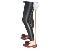 HAMPPLIES 1pezzi Calzascarpe Legno Con Manico Lungo Utensile Professionale Per Indossare Scarpe Per Donne Uomini e Anziani Design Leggero e Durevole