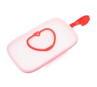 HAMPPLIES 1pezzi Custodia per Fazzoletti Umidi Portatile Dimensioni per Gestione Quotidiana Adatta Borsa e Viaggio Leggera e Resistente Custodia per Fazzoletti Umidi per Ragazzo Ragazza