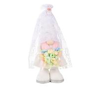 HAMPPLIES 1pezzi Gnomi Decorativi Da Matrimonio Pupazzo Adorabile Per Decorazioni Di Festa Unico Per Sposi e Amici Atmosfera Calda e Creativa Per La Casa Facile Da Abbinare Tutti Gli Arredi