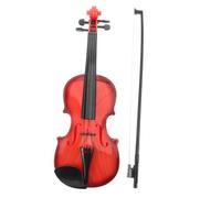 HAMPPLIES 1set Violin Plaything Realistico Per Ragazza Strumento Musicale Simulato Senza Batteria Introduzione Alla Per Principianti Con Corde Regolabili e Diversi