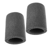 HAMPPLIES 2 Pezzi Copertura Microfono in Spugna Grigia, Filtro Antivento e Anti-pop per Microfono Modello K688, Protezione Lavabile per Studio, Podcast e Streaming Professionale