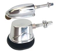 HAMPPLIES 2 pezzi Gancio in Metallo per Rullante e Batteria Supporto Stabile e Resistente Ricambio Accessorio per Set Batteria e Snare Design Liscio e Adatto Vari Modelli Drum Set