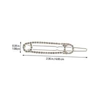 HAMPPLIES 2 pezzi Mollette per Ragazza di Spilla Balia con Fermagli Leggeri in Clip Versatile per Colore