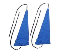 HAMPPLIES 2 Pezzi Panno Pulizia Strumenti con Doppio Laccio Kit Manutenzione per Contralto Tenore Clarinetto e Flauto Non Abrasivo Assorbi Umidità per Suono Nitido
