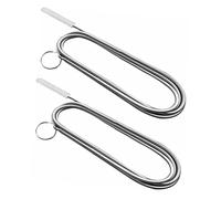 HAMPPLIES 2 Pezzi Pulitore per Scarico Frigorifero Strumento Flessibile e Resistente per Pulizia Drenaggio per Frigoriferi Freezer e Cantinette Energetico e Uso Prolungato