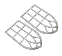 HAMPPLIES 2 Pezzi Retro Finta Cornice Per Finestra Vecchia Moda Cornici Per Finestre Decorazione Per Finestre In Stile Fattoria Cornice Per Finestra Vuota Decorativa Cornici Per