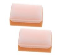 HAMPPLIES 2 pezzi Spugne Sensory Brush Colorate per Bagnetto Morbide e Delicate per Massaggio e Cura per Ragazzo Ragazza Ragazza e Terapia Sensoriale