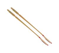 HAMPPLIES 2 Pezzi Testa di Ebano per Yangqin, Dulcimer in Bambù Resistente per Esibizioni Professionali, Accessori per Dulcimer Pratici e Durevoli Adatti a Musicisti e Appassionati