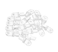 HAMPPLIES 20 Pezzi Kit Riparazione Bacchetta per Tende Veneziane Ganci Trasparenti per Sostituzione Facile Installazione Senza per Ufficio e Casa