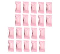 HAMPPLIES 20 pezzi Salviette Monouso Compresse Asciugamani Compatti da Viaggio e Campeggio Morbide e Leggere in Bustina Portatile Rosa