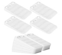 HAMPPLIES 20 Pezzi Spessori di Livellamento per Mobili in Plastica Rigida Antiscivolo, Cunei Regolabili per Gambe di Tavoli e Servizi Igienici, Protezioni per Piedini e Adattatori