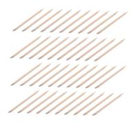 HAMPPLIES 200 Pezzi Bastoncini in Legno per Cuticole Doppia Estremità Spingi Cuticole e Rimuovi Cellule Morte per Manicure e Pedicure Accessori per Cura Unghie Fai da Te e Salone Materiale