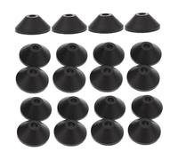 HAMPPLIES 25 pezzi Rondelle in Gomma per Bulloni Wc Guarnizioni Impermeabili Antigoccia per Fissaggio Sedile e Acqua Ricambio Resistente e Durevole per Sanitari