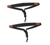 HAMPPLIES 2pezzi Cinghie per Sassofono in Pelle Regolabili Cinghie di Ricambio per Sassofono Adatte alla Maggior Parte dei Tipi di Sostituiscono Vecchie o Rotte